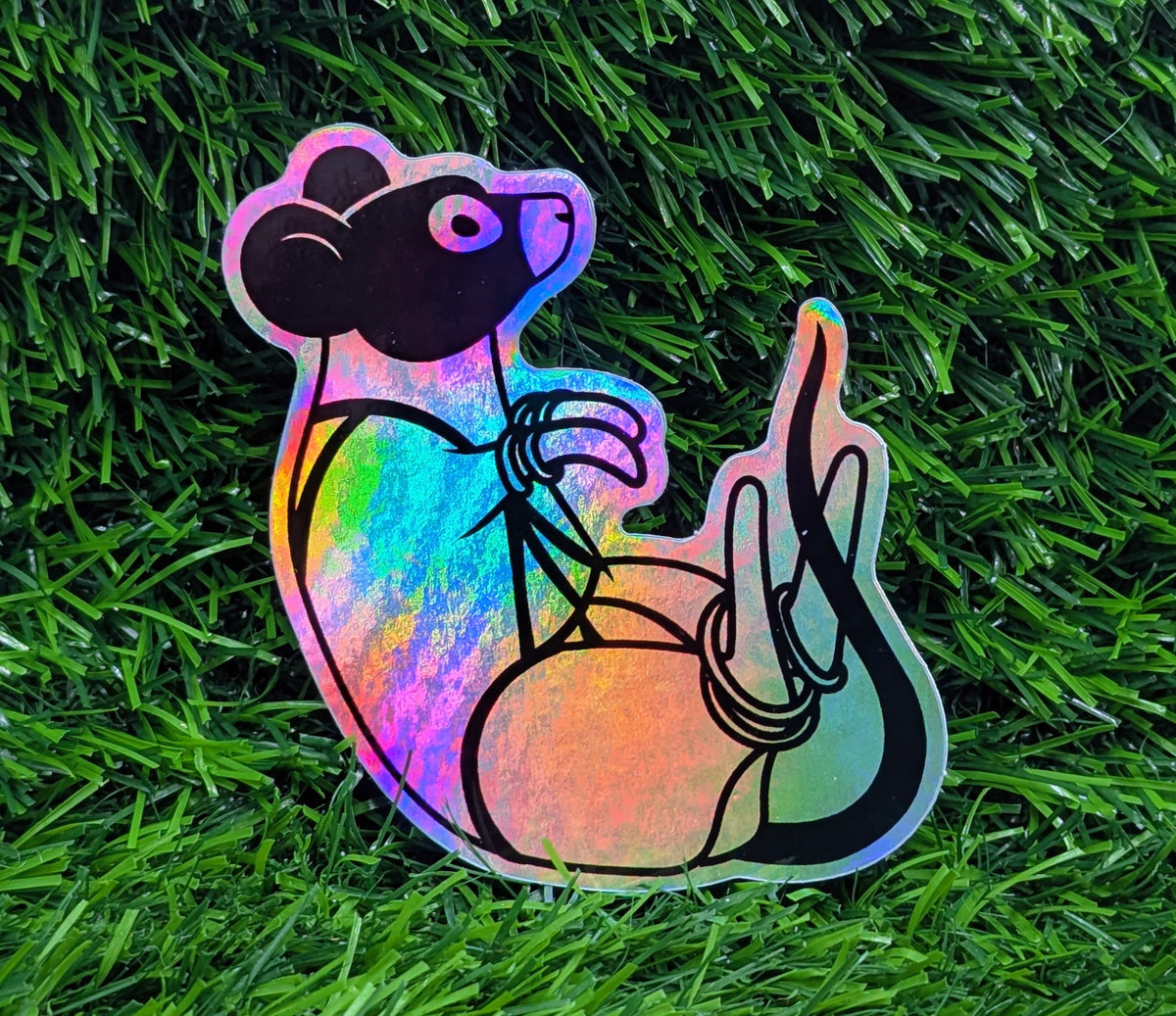 Kink Animals - Holographic Vinyl Stickers