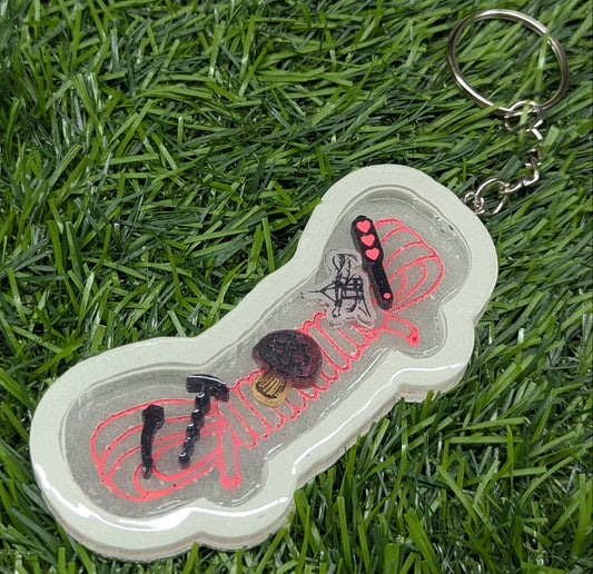Shaker Keychains