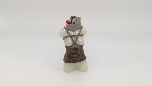 Shibari Lady Lighter Cover