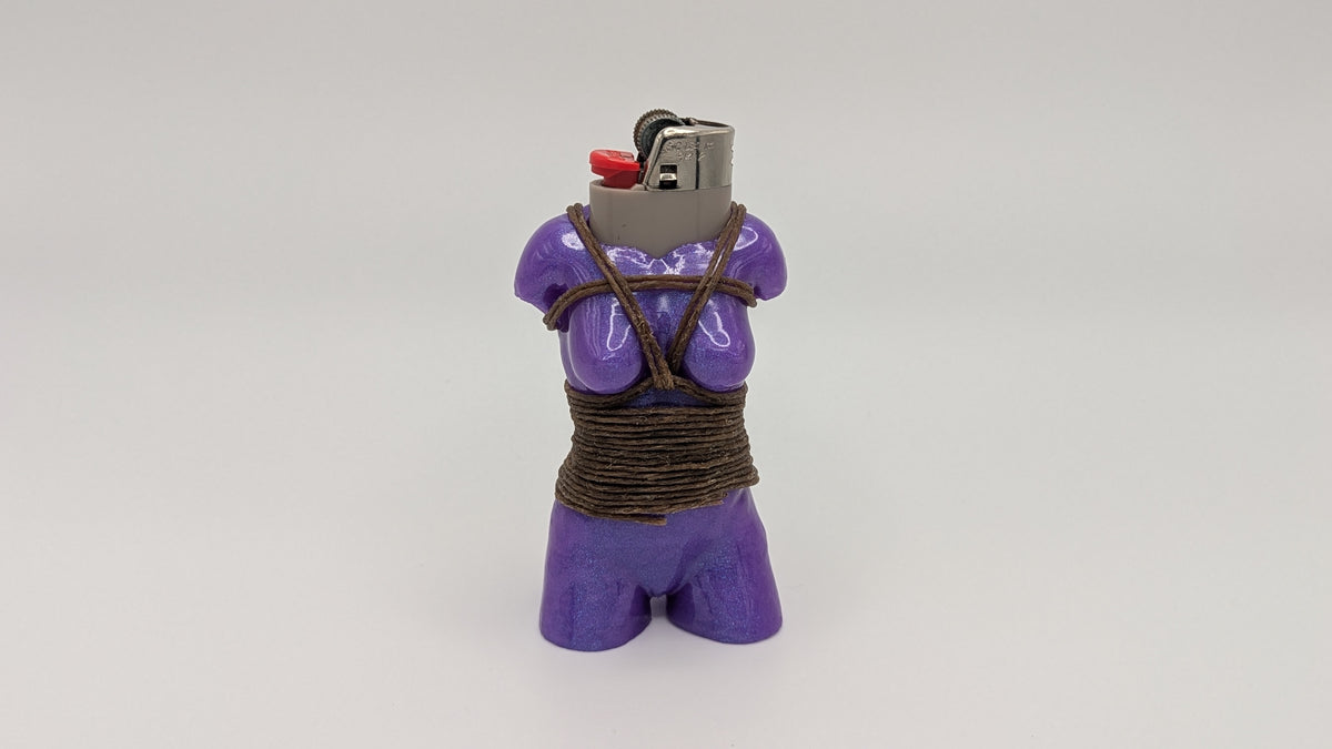 Shibari Lady Lighter Cover