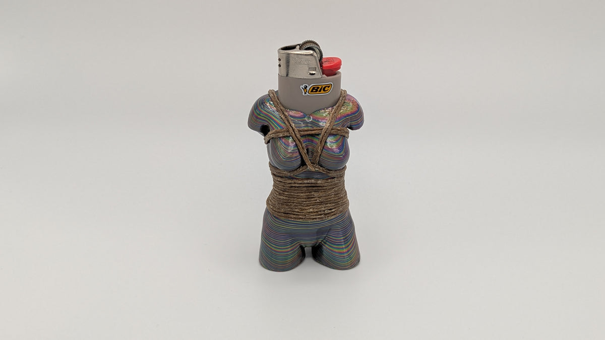 Shibari Lady Lighter Cover