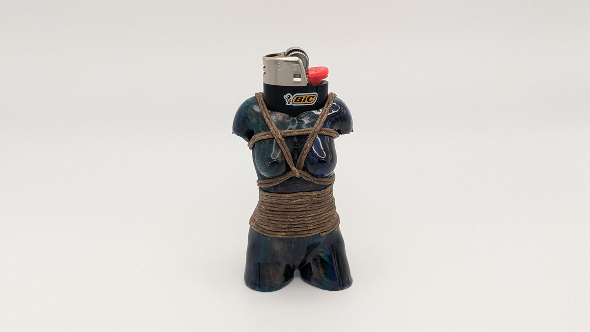 Shibari Lady Lighter Cover