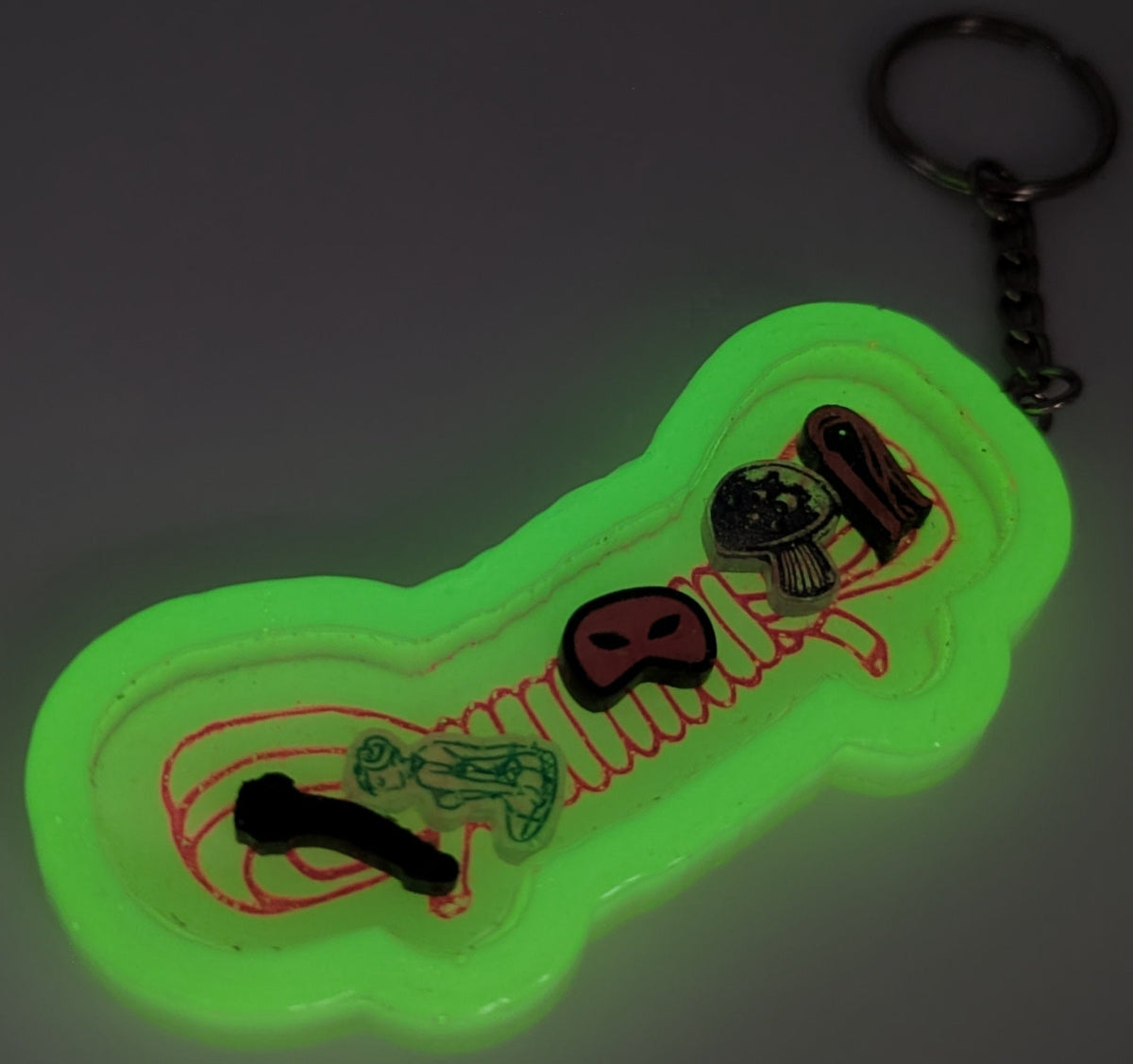Shaker Keychains