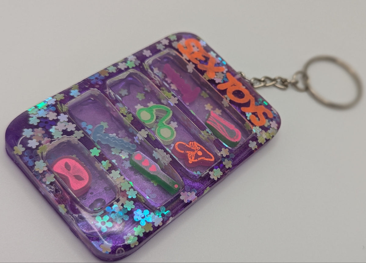 Shaker Keychains