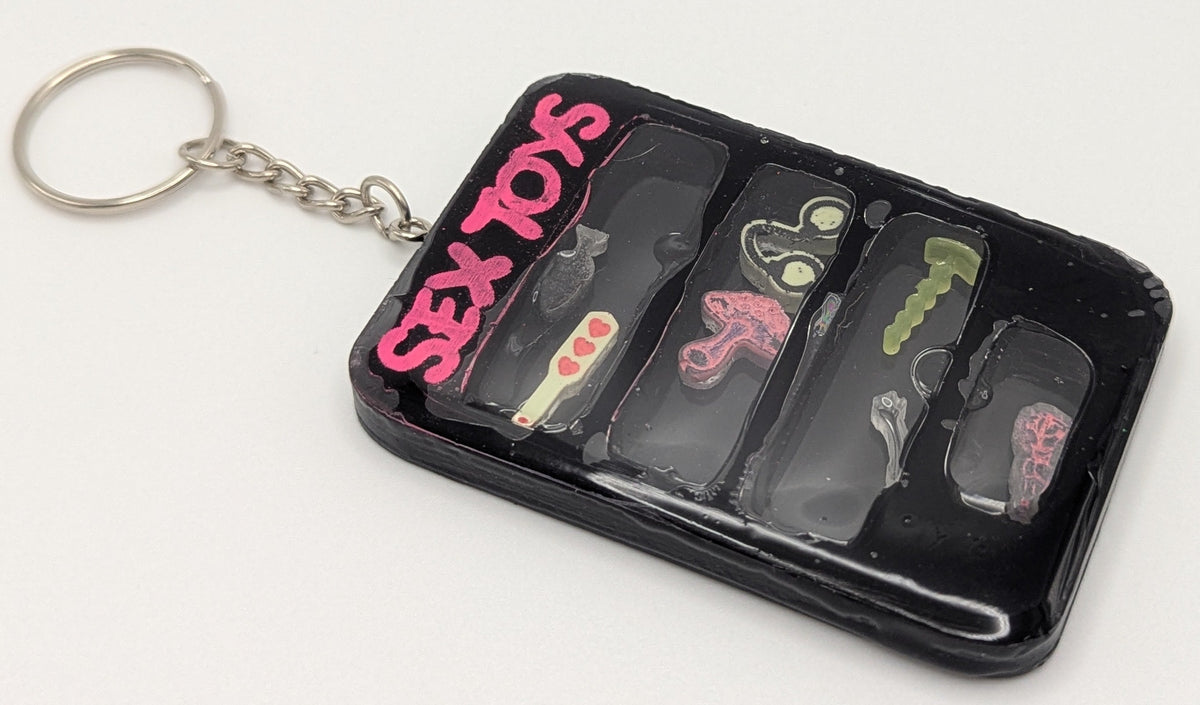 Shaker Keychains
